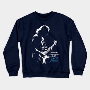 Jaco Pastorius silhouette Crewneck Sweatshirt